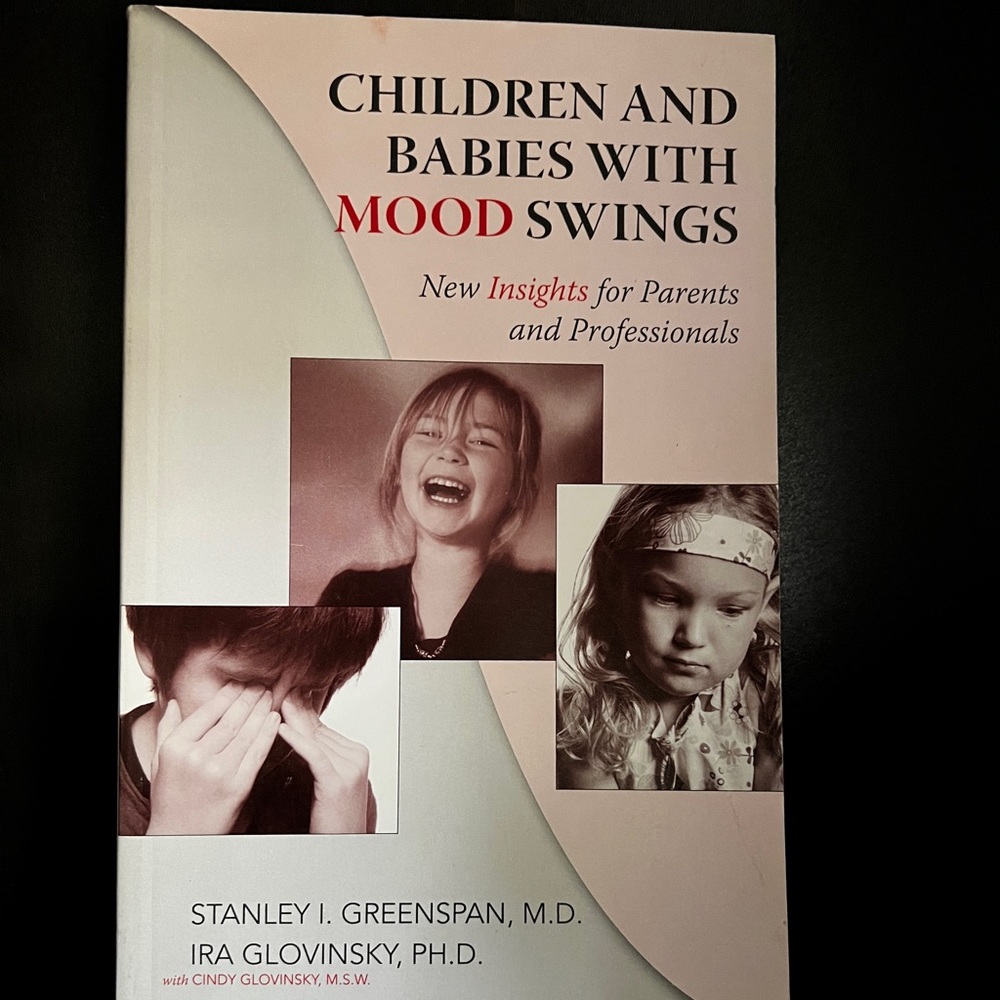 Children and babies with mood swings book